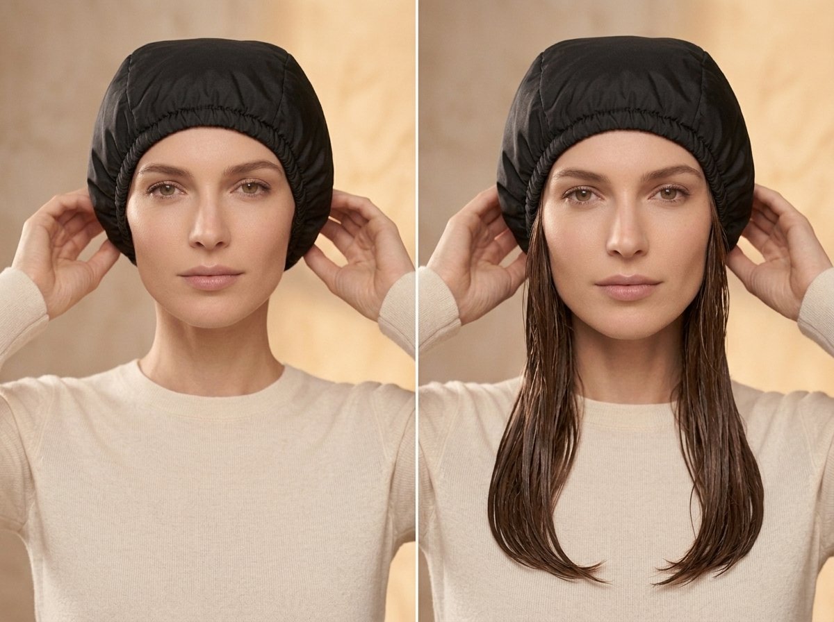 Gorro térmico eléctrico para botox capilar
